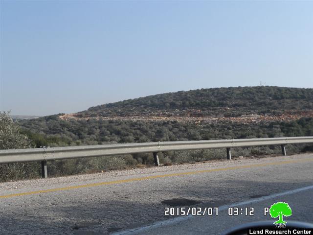 Extending validity on a 10 dunums  land grab in Salfit governorate