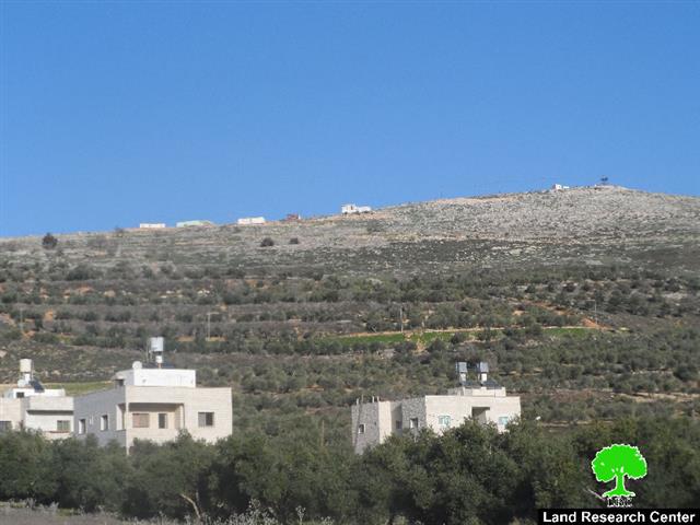 Givat Ronen colonists damage a electricity network in Burin