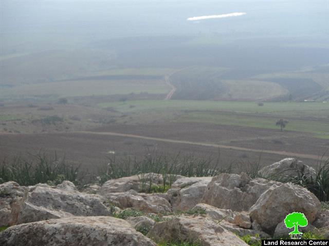 Confiscating water tanks and forest saplings from Khirbet Ainon