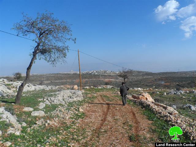 Demolition of  Retaining Walls in Qusra village, Nablus Governorate