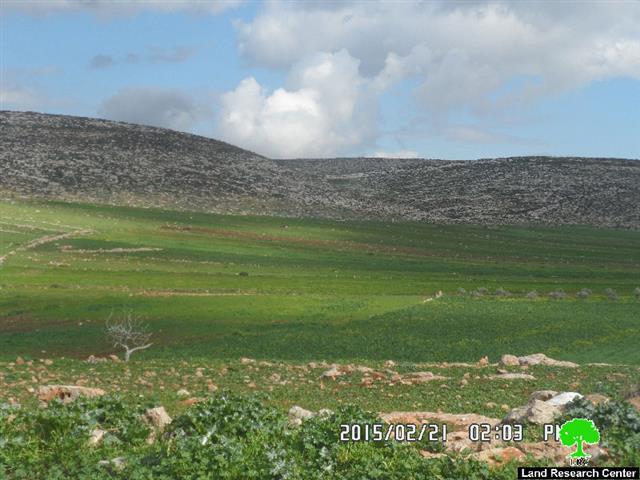 The Israeli occupation bans rehabilitation works on cisterns in Nablus