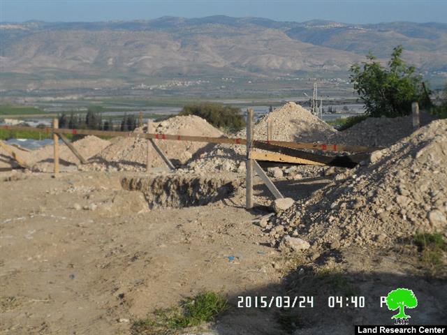 إخطار بوقف البناء لمسجد ” عباد الرحمن” في قرية كردلة