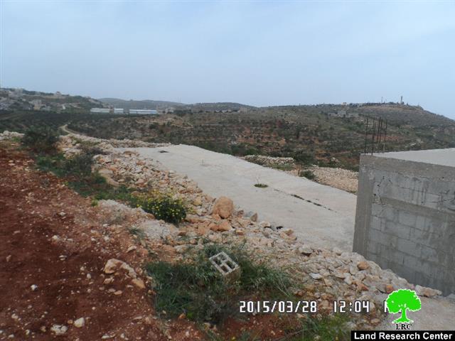 الاحتلال الإسرائيلي يصدر إخطارات بإخلاء أراض زراعية بحجة أنها أراض دولة في قرية قصرة