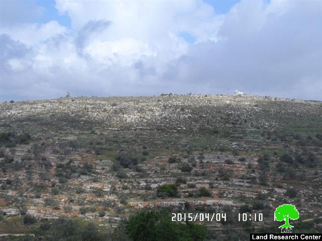 Establishing farms relative to Tapuah colony on lands from Salfit governorate