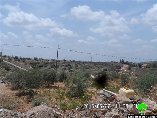 An Israeli company seeks to loot lands from the Salfit village of Masha though forgery