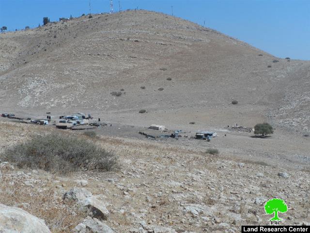 Demolition of agricultural and residential structures in the Palestinian Jordan Valley Al-Ghoor