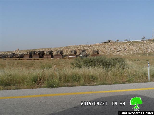 Broadening the Israeli army’s training periphery in the Jordan Valley (Al-Ghoor)