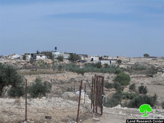 Colonists attack a house in Birin Hamlet in Bani Na’im village