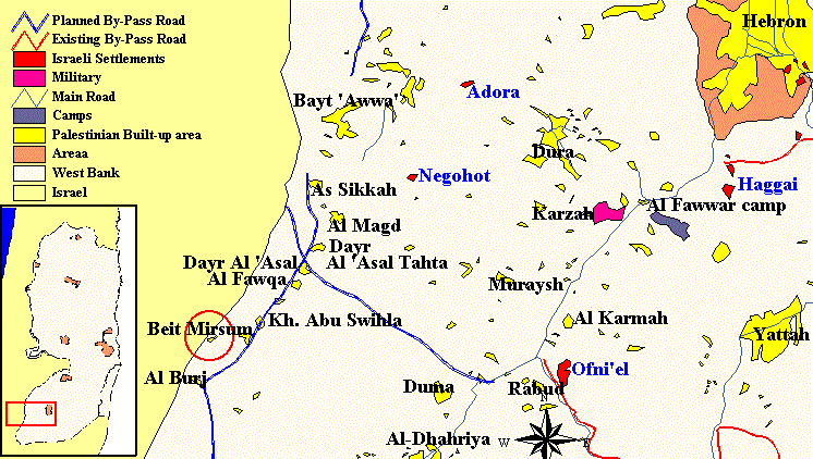 The Village of Beit Marsam   A Case of House Demolition and Alteration of the Green Line