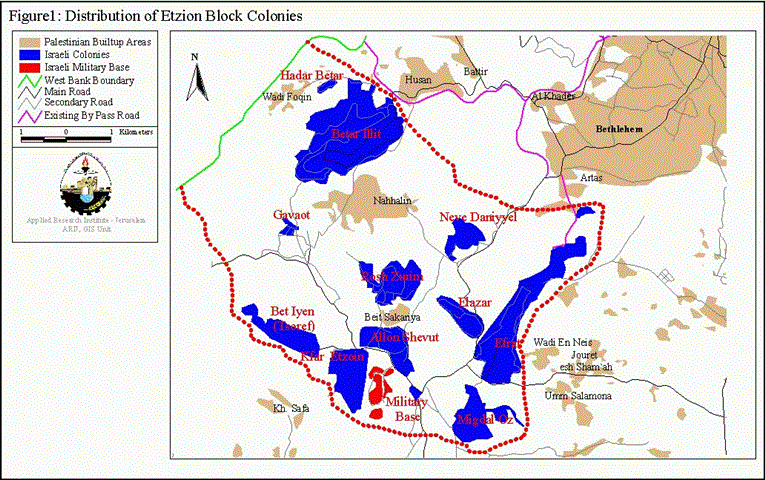 An Overview of the Expansions in the Etzion settlement Block