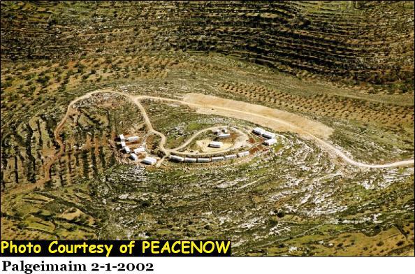 The Epidemic of Israeli Outposts