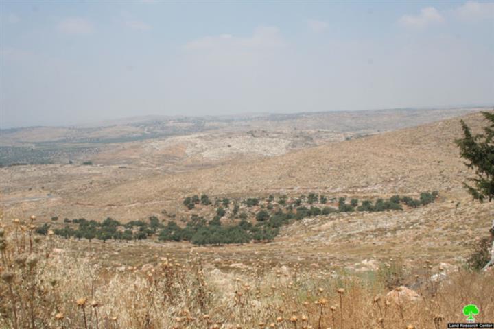 The Israeli Occupation Milling of a Road Designated for “Military Purposes” Deir Qaddis – Ramallah Governorate