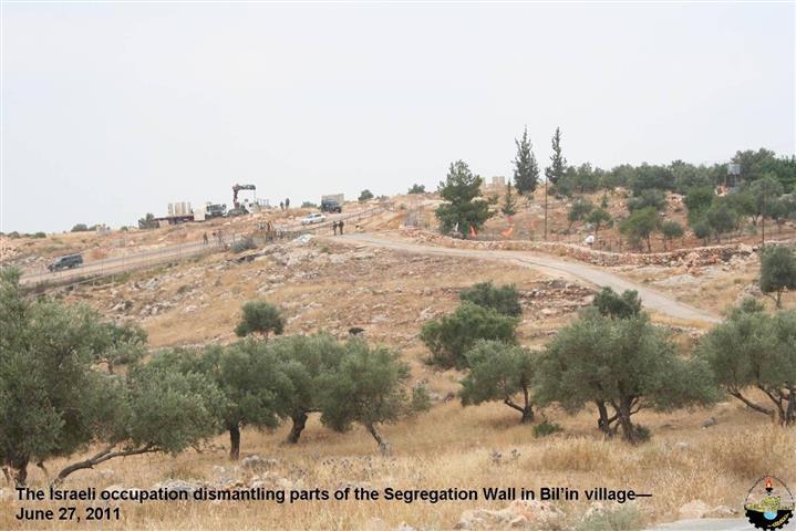 “The Triumph of Bil’in” The Israeli Segregation Wall crumples before the Palestinian Popular Non-Violent Resistance