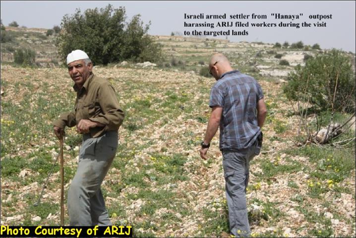 “500 Trees Destroyed”  Land Razing in Al Khader Village west of Bethlehem Governorate