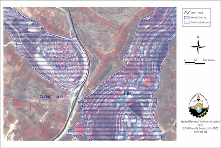 Agricultural Land confiscation Near Elazar Settlement