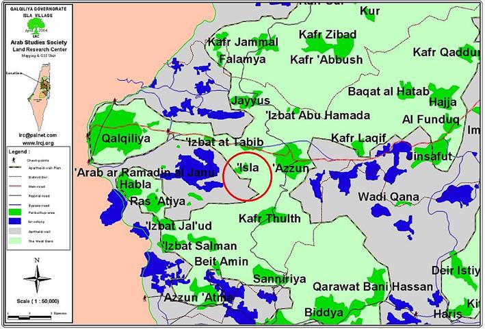 The Wall to strangulate Isla village