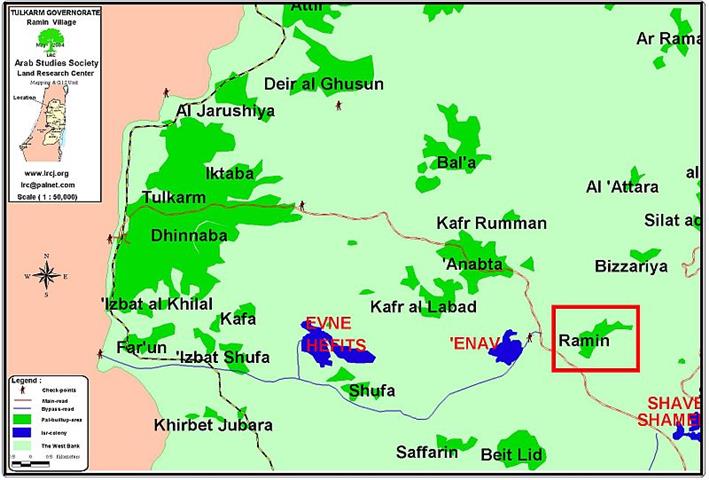 The Effects of the Israeli Practices on Residents of Ramin village