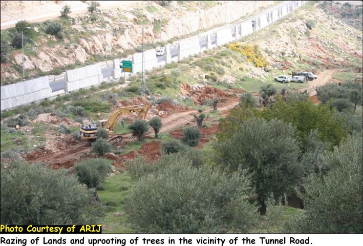 Wall Constructions recommence in Beit Jala City