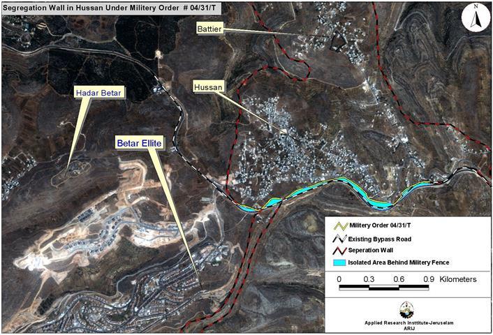 Husan: A Palestinian Village Undergoes the Segregation Wall