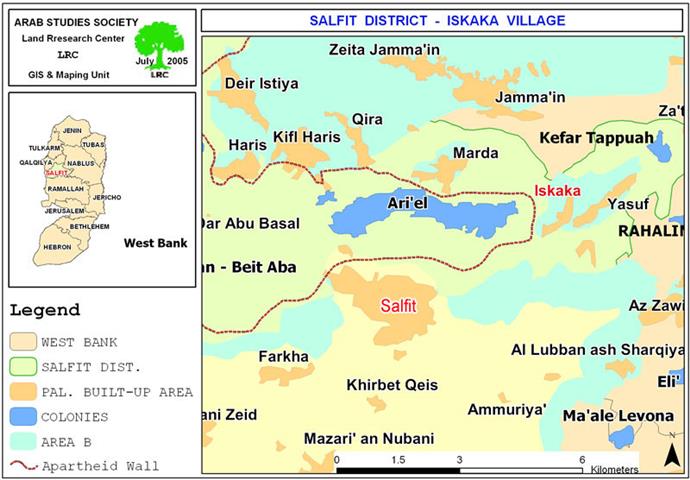 Wall construction resumed in Salfit despite High Court decisions !!!