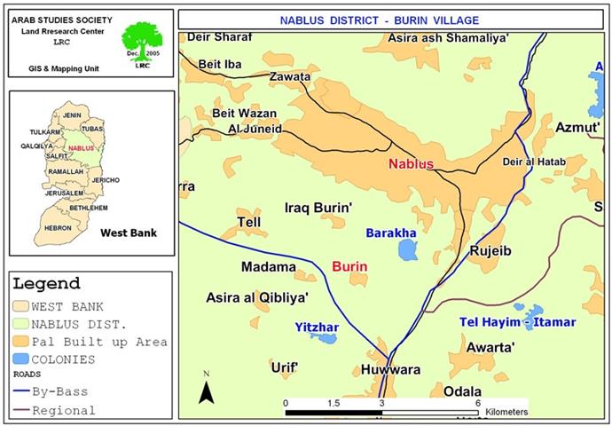 Bracha settlers forcibly seize more Palestinian land in Burin Village