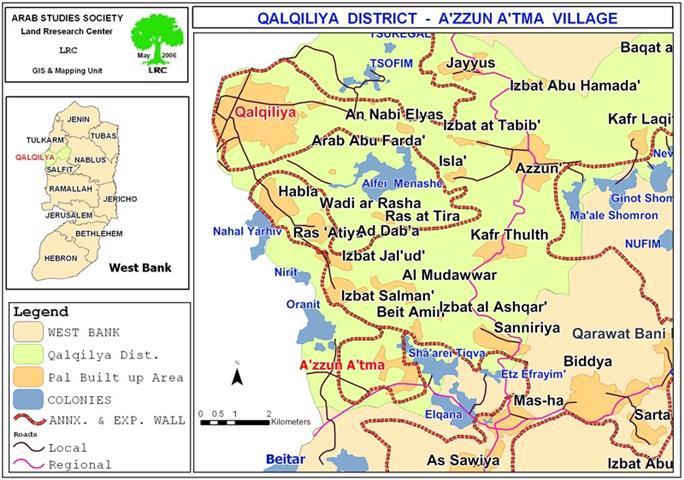 Israeli Colonists Pump Sewage towards a Palestinian School in ‘Azzun ‘Atma village