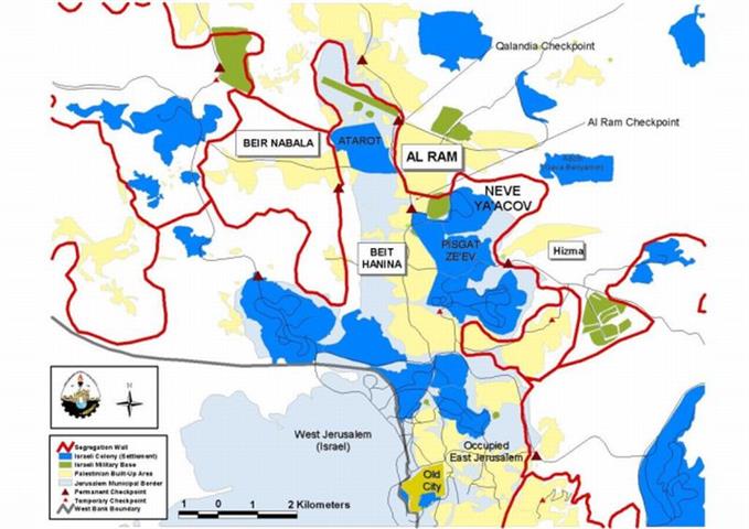 Another Palestinian Ghetto in East Jerusalem: Israel Closes the Segregation Wall in Al Ram