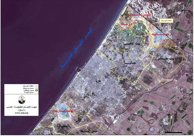 المياه العادمة والتدهور البيئي في شمال قطاع غزة