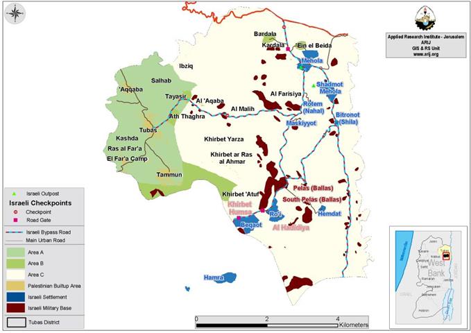 The Israeli Army is towards Ethnically Cleanse two Palestinian Communities in Tubas Governorate in the Northern Jordan valley