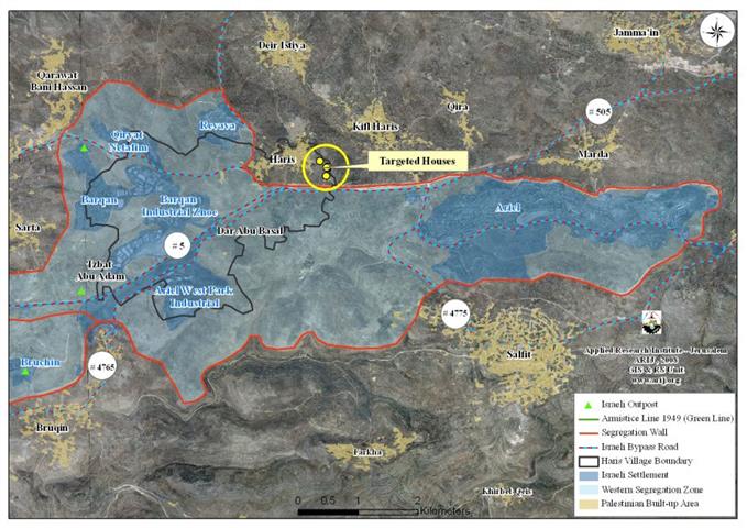 New Palestinian houses threatened of Demolition by the Israeli Occupation Authorities