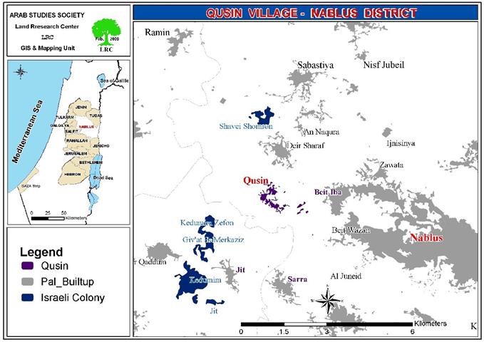 Reopening of Qusin – Nablus road and keeping closure on Nablus – Qalqiliya road