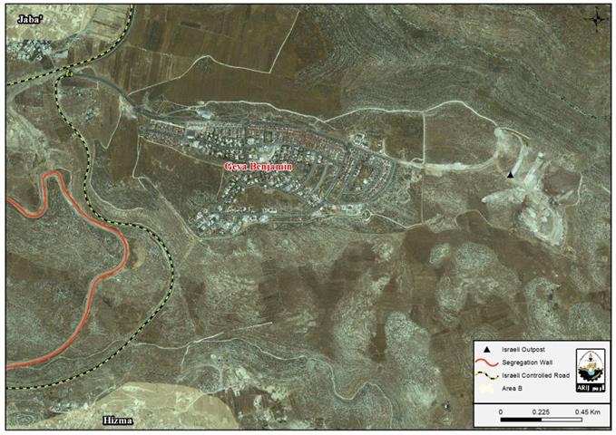 Israeli Tenders to build 75 new units in Adam (Geva’ Benyamin) settlement in Jerusalem