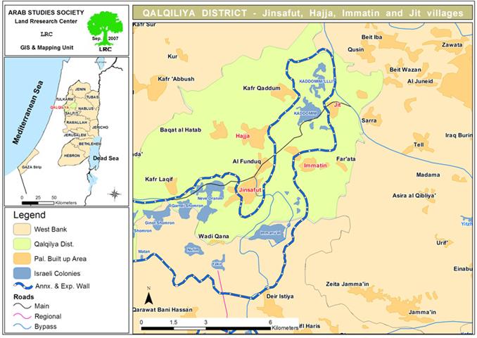 House demolition and warning campaign continued in Qalqiliay governorate