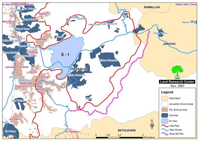A profile of  Israeli Violations in Jerusalem during the month of October 2007