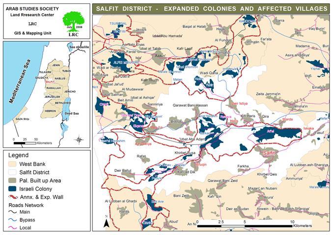 The Wall, another way for Land annexation  Expansion Plans at the Israeli Colonies