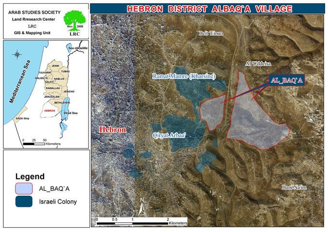 The Colony of Kharsina Expands on the Expense of the City of Hebron