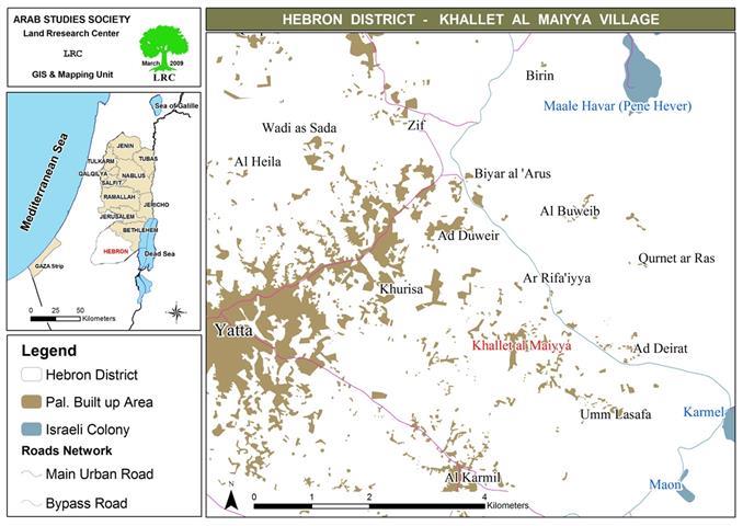 منع البناء في تسع مساكن في خلة المية