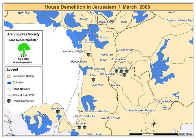 The Demolition of Palestinian Homes in Occupied Jerusalem