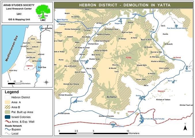 Demolitions and Demolition Orders in Ad Deirat Village