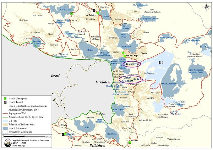 A new Pretext for Looting Lands” Seizing of 662 Dunums from Al-Issawieyyeh Lands in East Jerusalem to build a National Park!!!