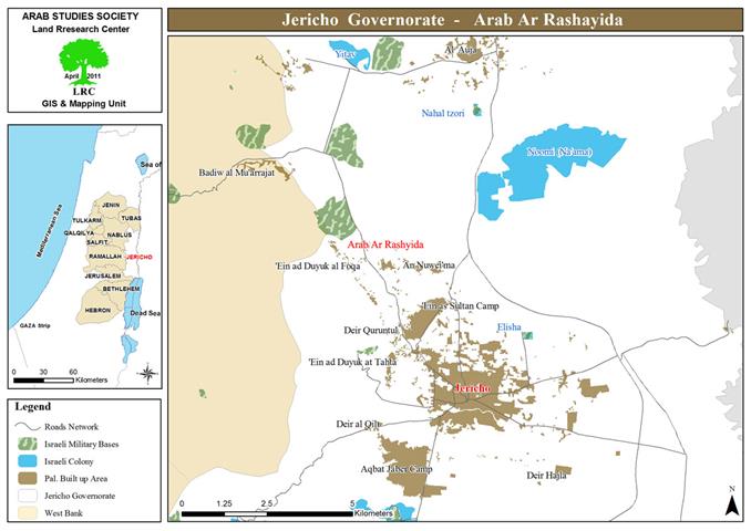 هدم 6 بركسات تعود لعرب الرشايدة في  محافظة أريحا والأغوار
