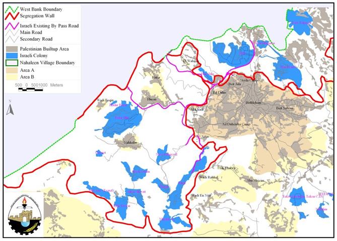 الهجمة الاستيطانية على محافظة بيت لحم بعد العام 1967 و حتى جدار الفصل العنصري