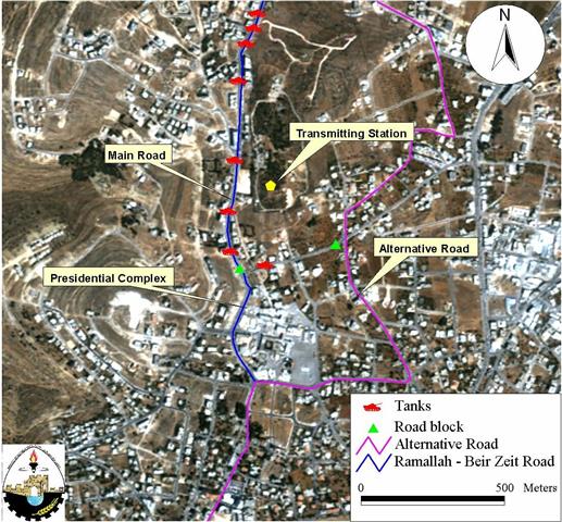 Israeli’s Restrictions on President Arafat