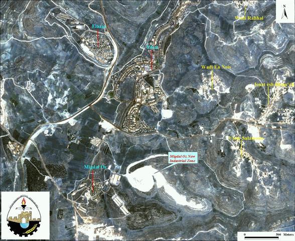 A New Industrial Zone to be established Near the Vicinity of Beit Ummar Village