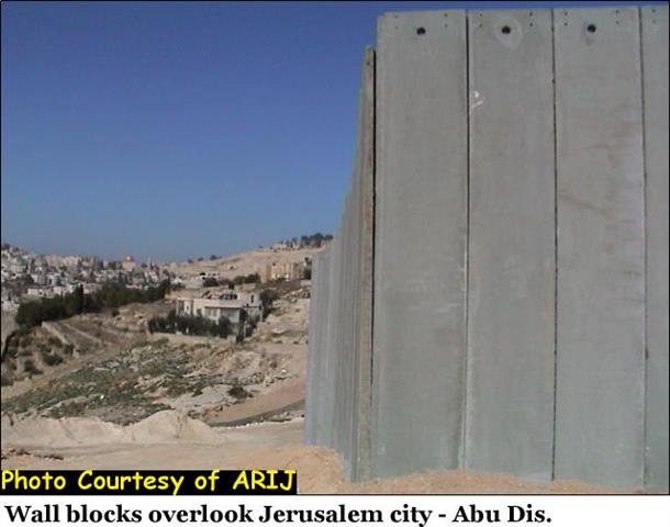 Ar Ram: a Palestinian town facing the threat of the Segregation Wall