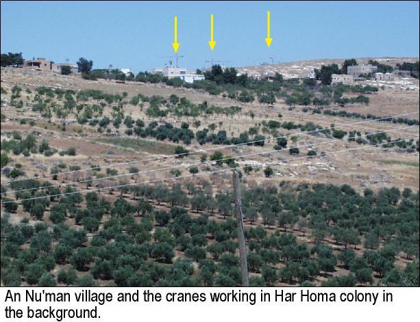 Four Houses Threatened with Demolition in An Nu’man Village in Bethlehem District