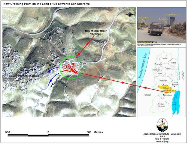 New crossing point on lands of  As Sawahra As Sharqiya