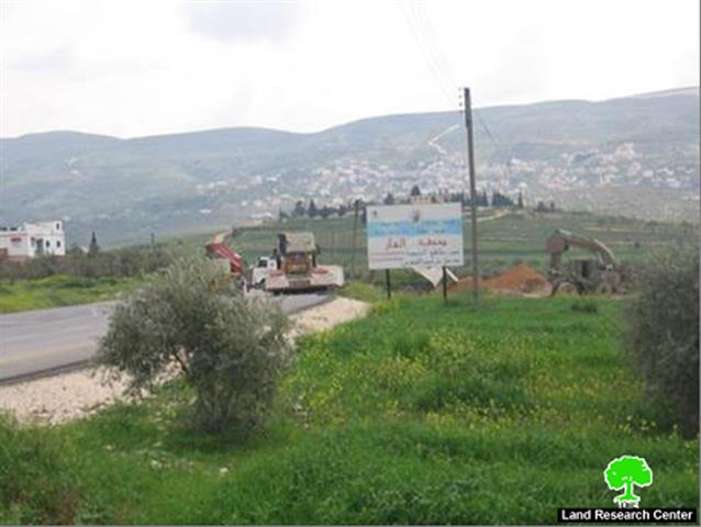 Erection of a permanent military checkpoint and devastation of land inside the evacuated colony of Sanur