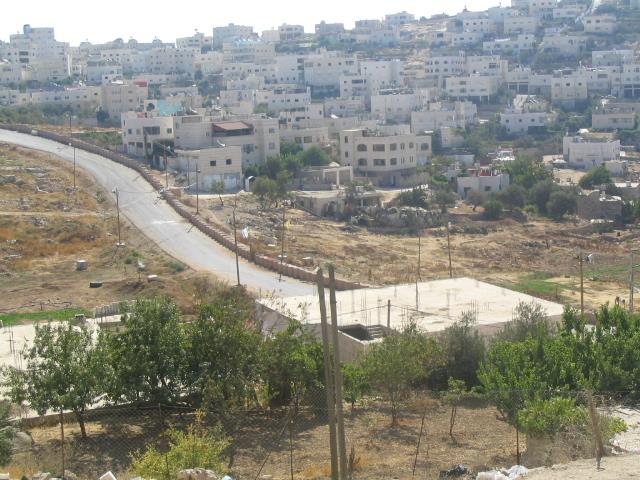Israeli ” Prayers” Road” built on ruins of ancient Palestinian houses in the old city of Hebron
