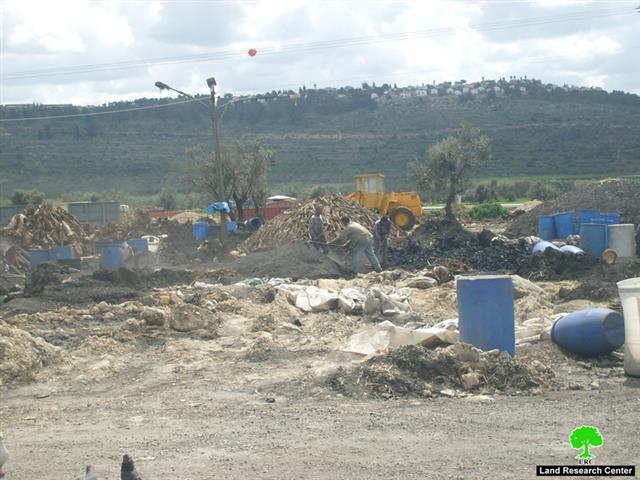 The Israeli Occupation Notifies 18 coal-production facilities